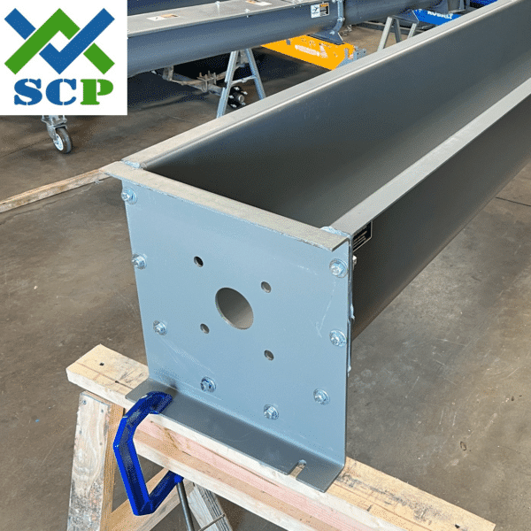 Trough End 12 - Screw Conveyor Parts